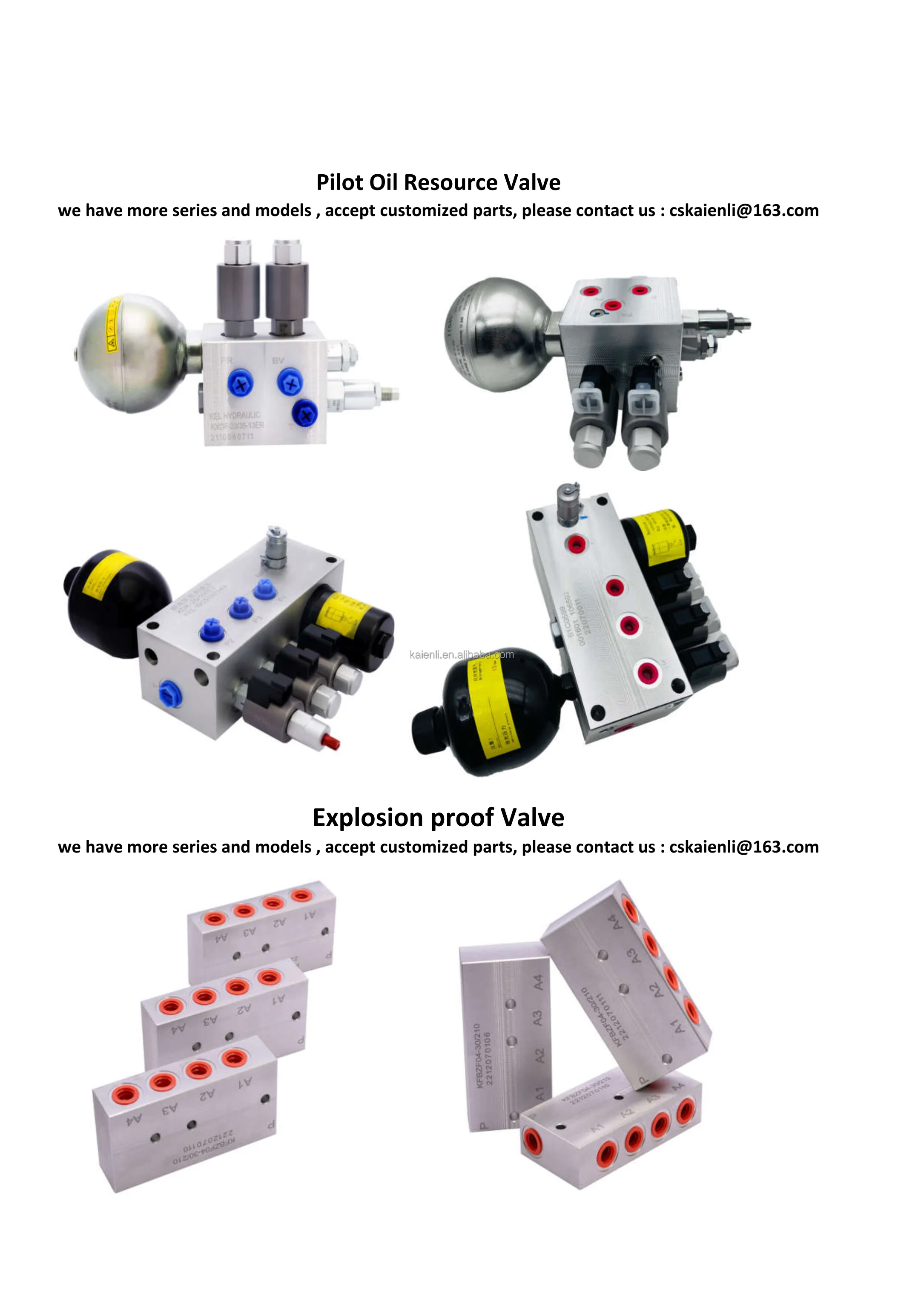 Vbpsl3 Way Single Pilot Operations Check Valves / Single Pilot Steel