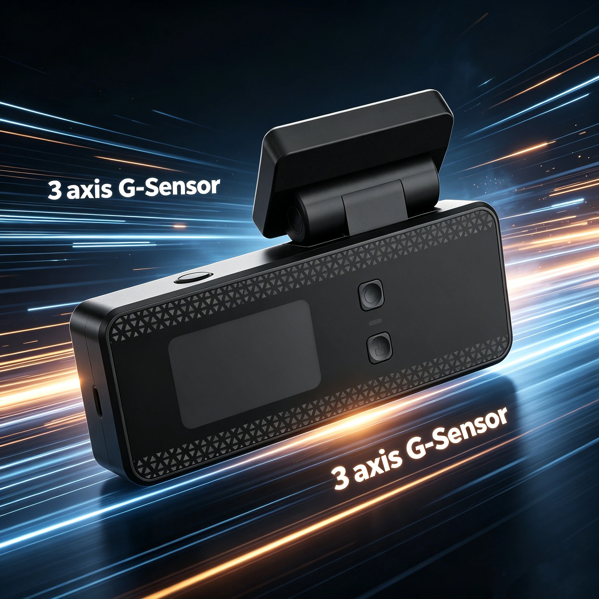 VIEVGUARB VS1140 Dash Cam Parking Monitor Loop Recording Night Vision G-Sensor App Control 4K WiFi GPS Dual Lens 120 Angle