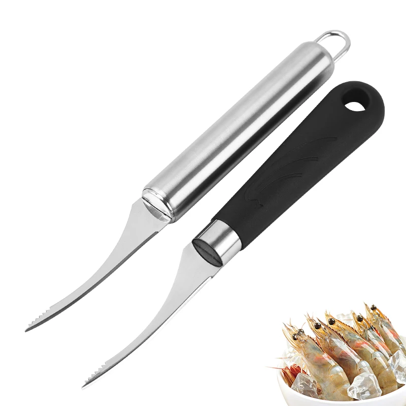 Инструмент для очистки креветок из нержавеющей