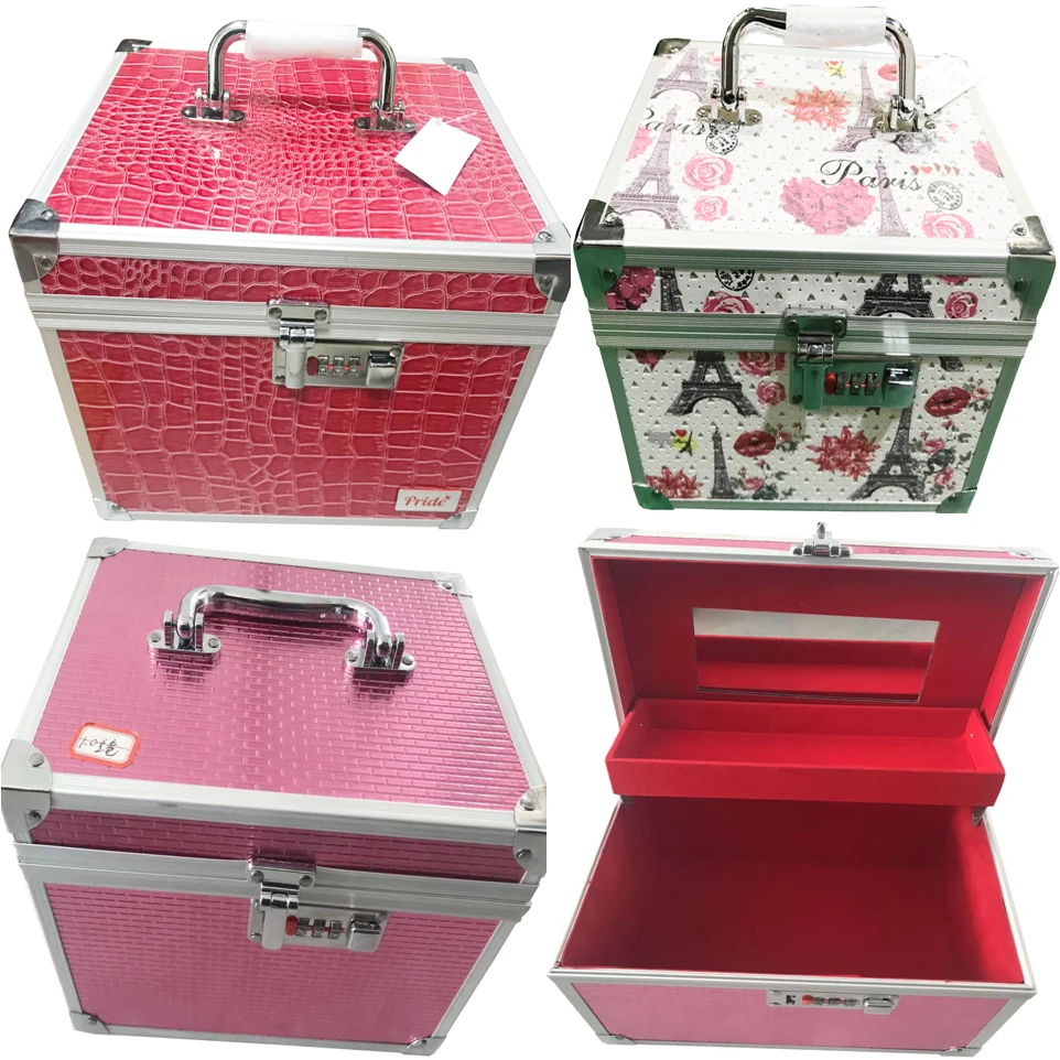 Aluminum Vanity Box - Stylish Storage for Makeup Kit