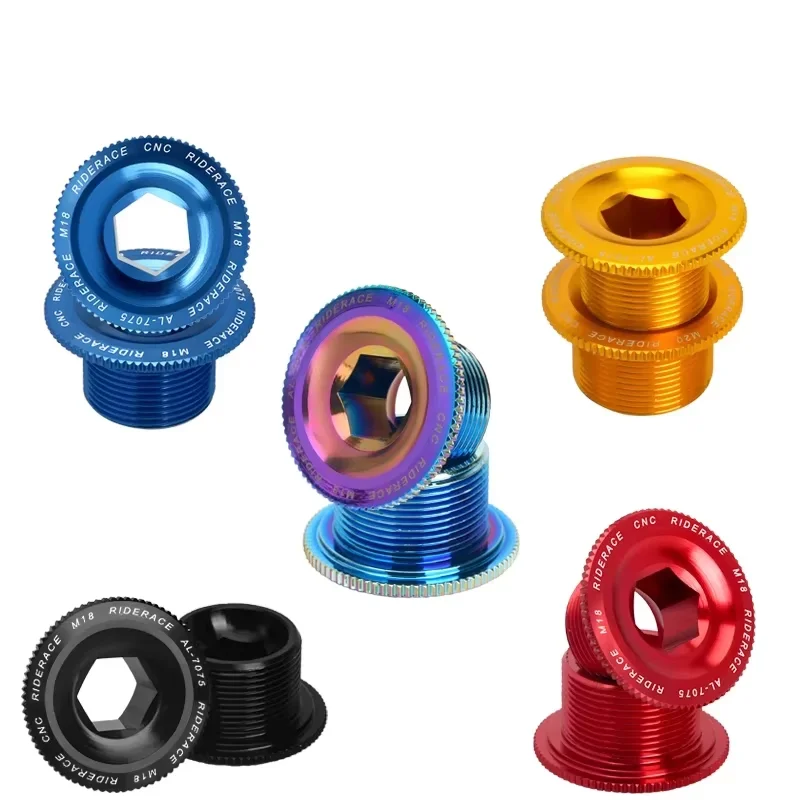 Boulon De Manivelle Pour Pédalier Vélo - Alliage D'aluminium, Taille 20mm - Compatible Deore, XT, SLX