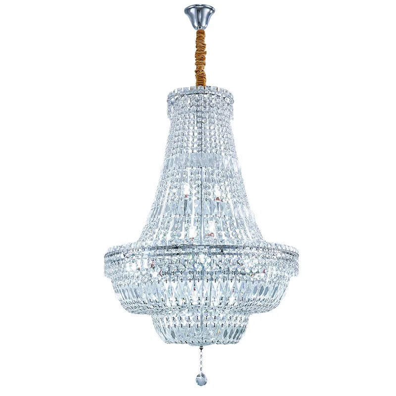 Breathtaking Unique Wedding Decoration Ideas Pendant lights to Brighten Luxury Waterproof Outdoor Wedding Crystal Chandeliers