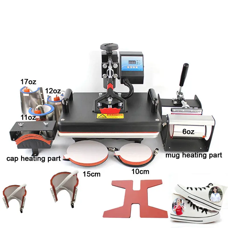 Mida Simple MIDA 11-in-1 Heat Press Machine - Versatile & Easy to Use