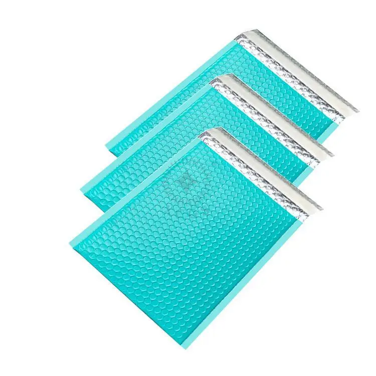 25x10 Farben METALLIC Poly Bubble Mailers Gepolsterter LUXUS-Umschlag R5I0 