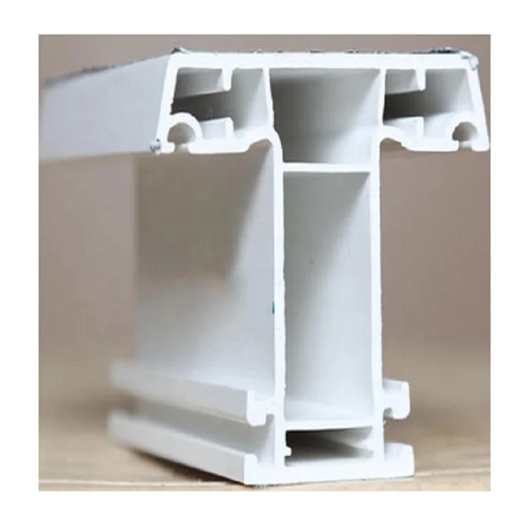 Factory Extrusion 60/80 Sliding Pvc Window 90 Degree Supplier Pvc