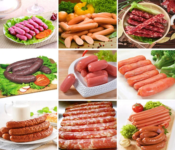 Профессиональный быстрого SUS 304 количественного излом колбасный шприц для завязывания чайник наполнитель машина-наполнитель колбасных изделий с алюминиевого сплава ручки алюминиевый