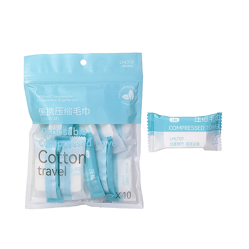 LMLTOP Compressed Magic Face Towels Portable Disposable Mini Compress Towel Magic Compressed Travel Bath Towel SY423