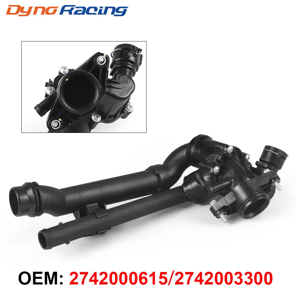 2742000615 Engine Cooling Thermostat Housing Assembly A2742000615  