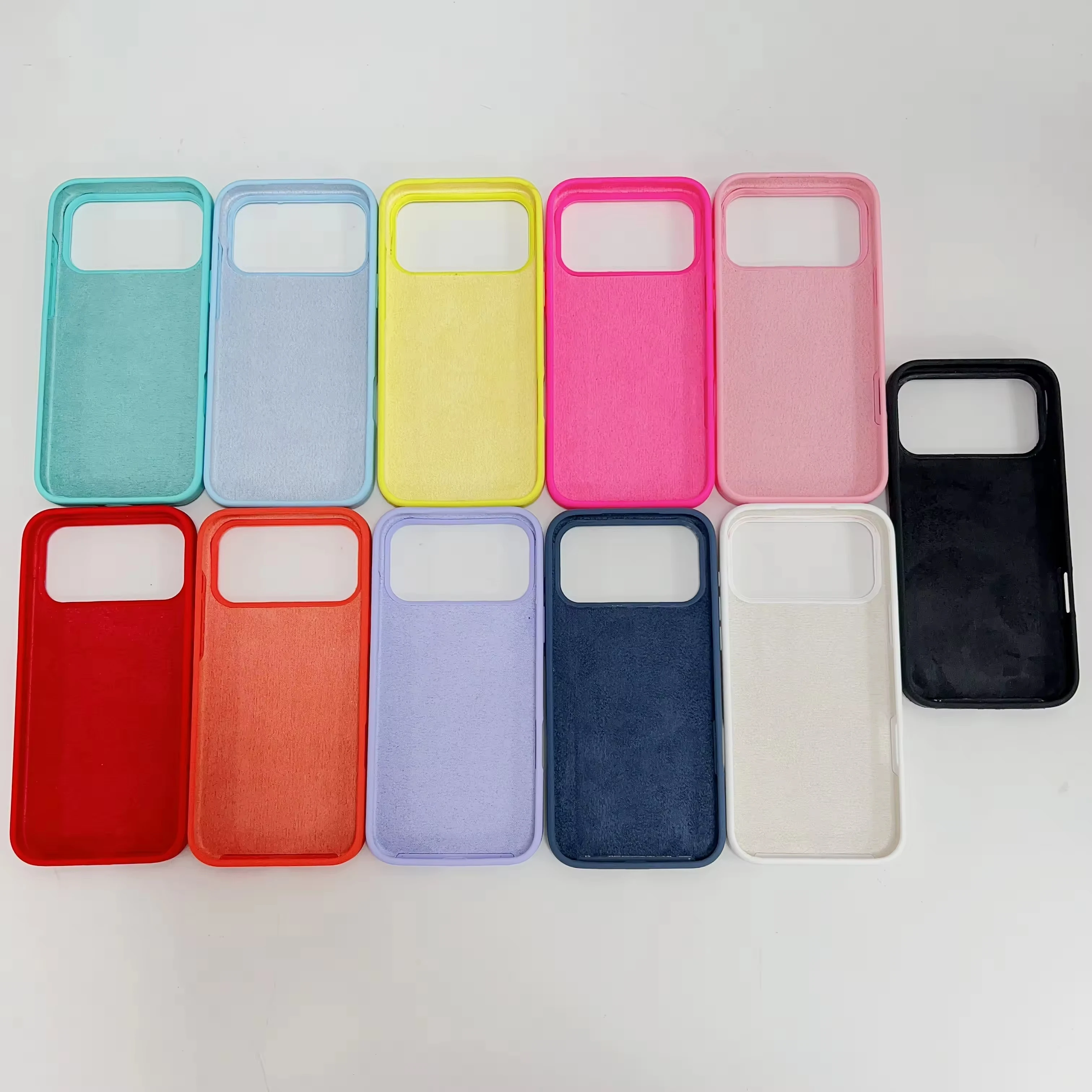 product laudtec oem logo new design 17 air liquid silicone case protective shockproof mobile cell mobile cover case for iphone 17 series-5