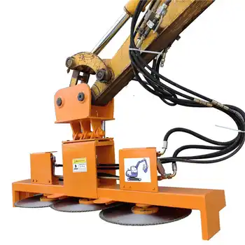 Promotion!! Excavator Log Saw Forest Machinery Product Hydraulic Log Saw