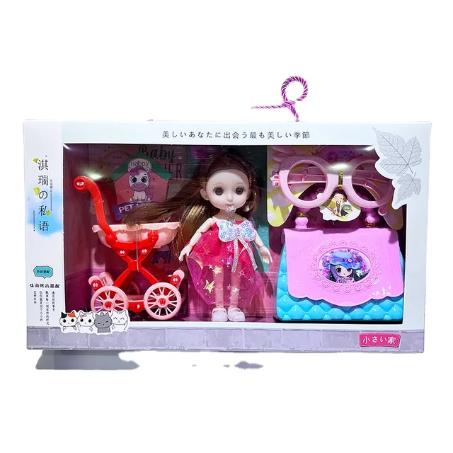 Bestselling Girl Gifts Cute Dolls Outdoor Scene Doll Toys Pretend to Play with Girl Toys