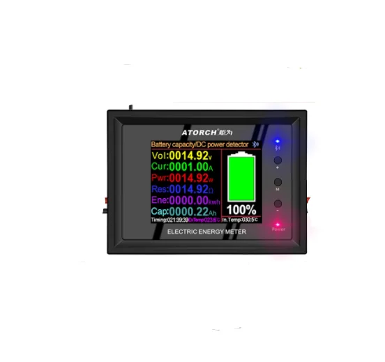 Bluetooth Digital Voltmeter Ammeter Volt Meter Battery Capacity DC Power Tester