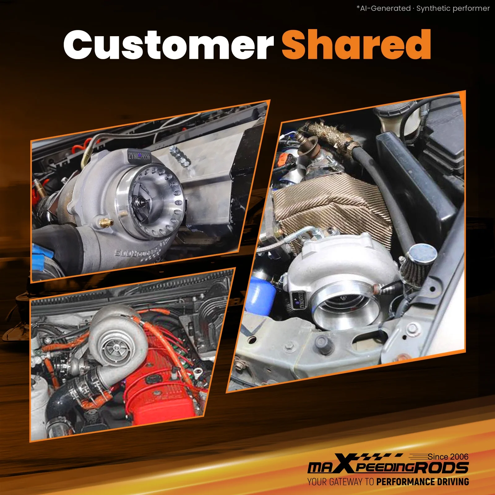 MaXpeedingrods B38 B15ターボターボチャージャー BMW 116i 118i 218i
