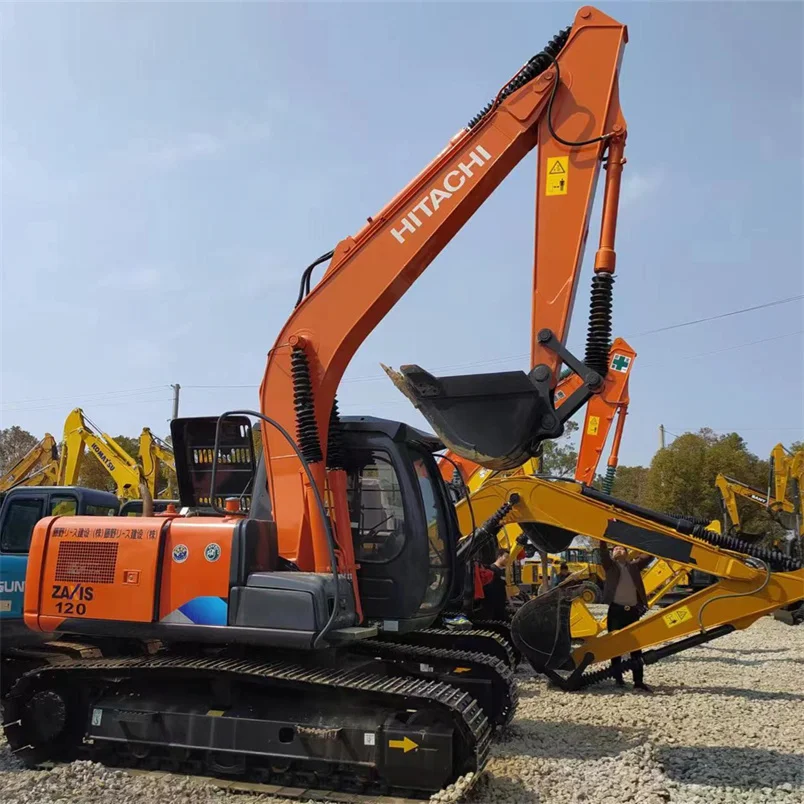 Japanese Original Used Excavator Hitachi ZAXIS 120 In Good Condition For Sale