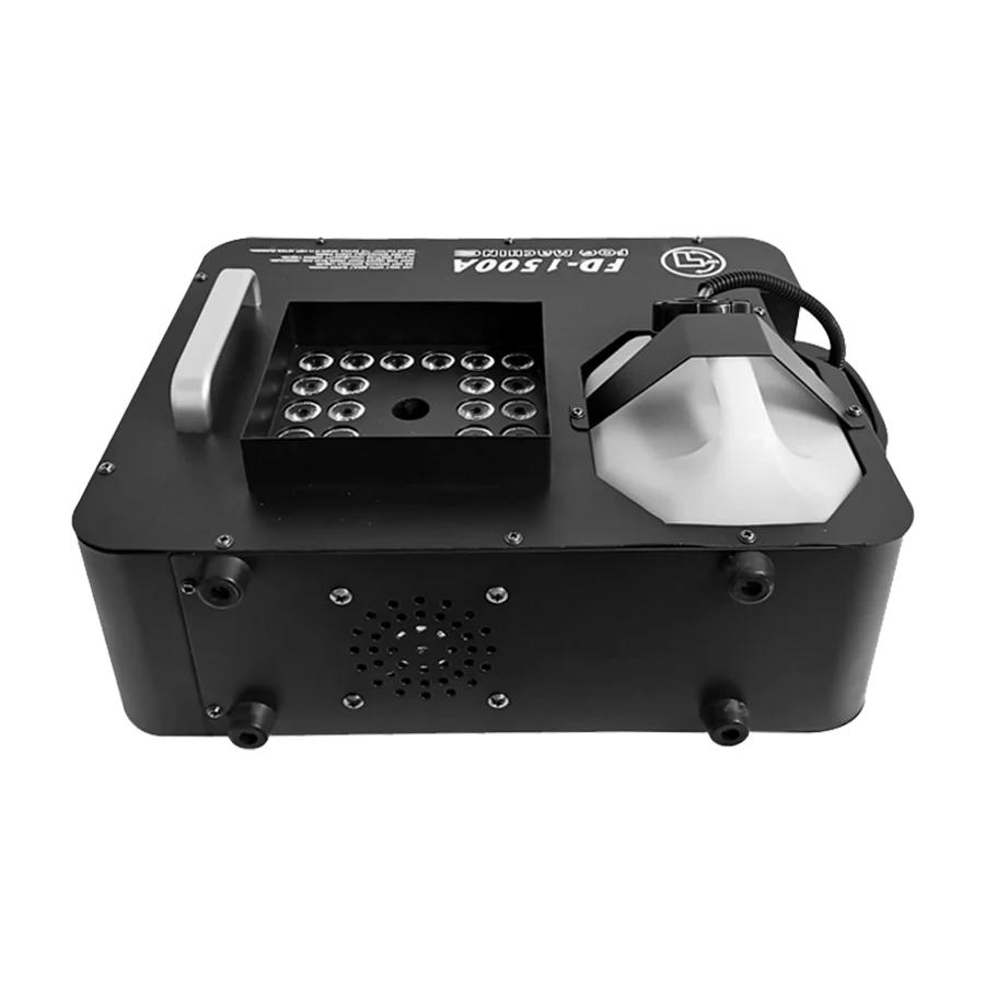 Macchina del fumo da 1500 W DMX RGB 24 LED Effetto luce da palco Spruzzatore verticale remoto_voghion.com