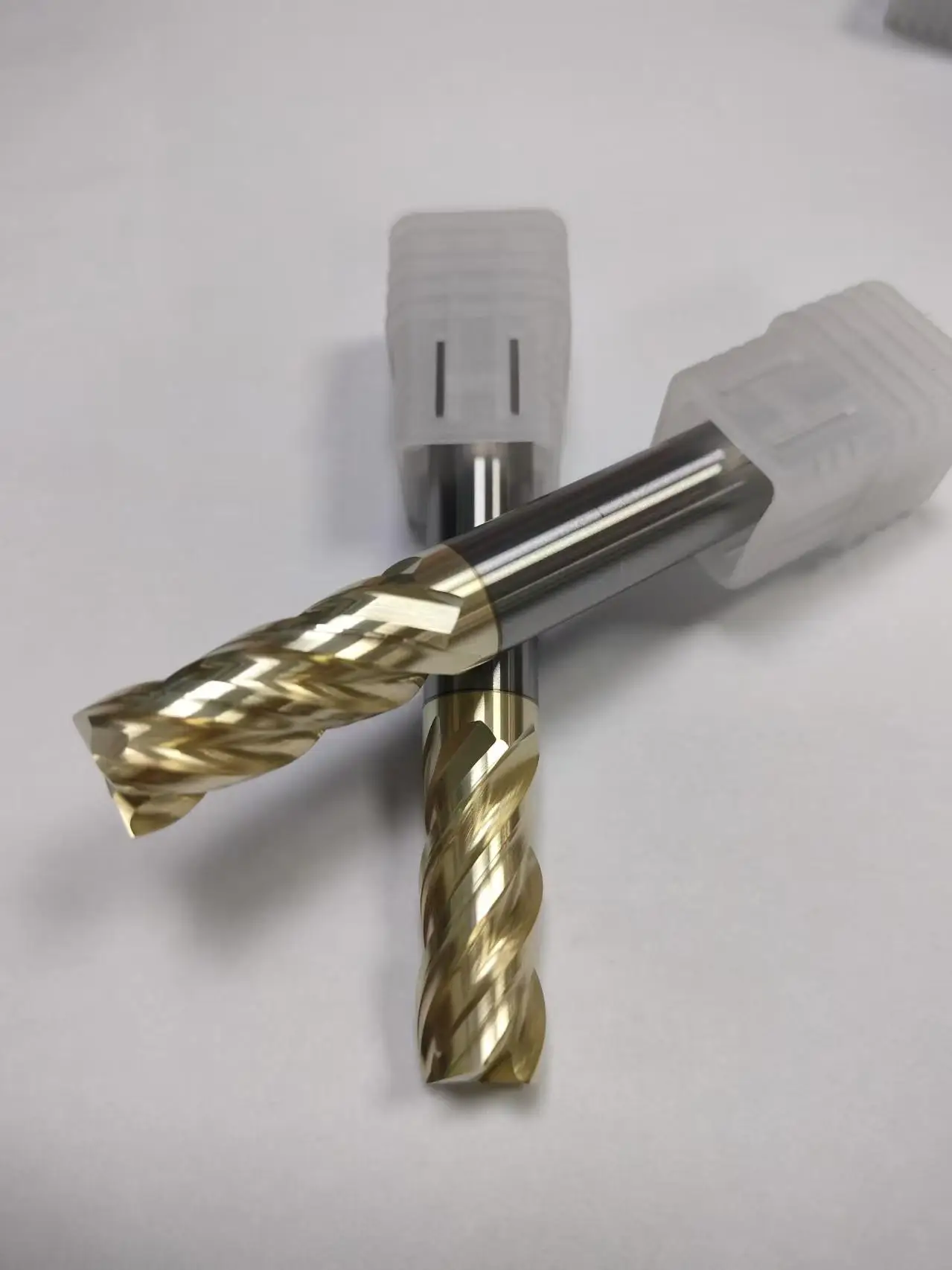 Titanium Alloy Solid End Mills 6mm Twist Milling Cutters Variety Sizes 1.5mm-13mm Drill Bits for Metal Iron Tungsten Carbide