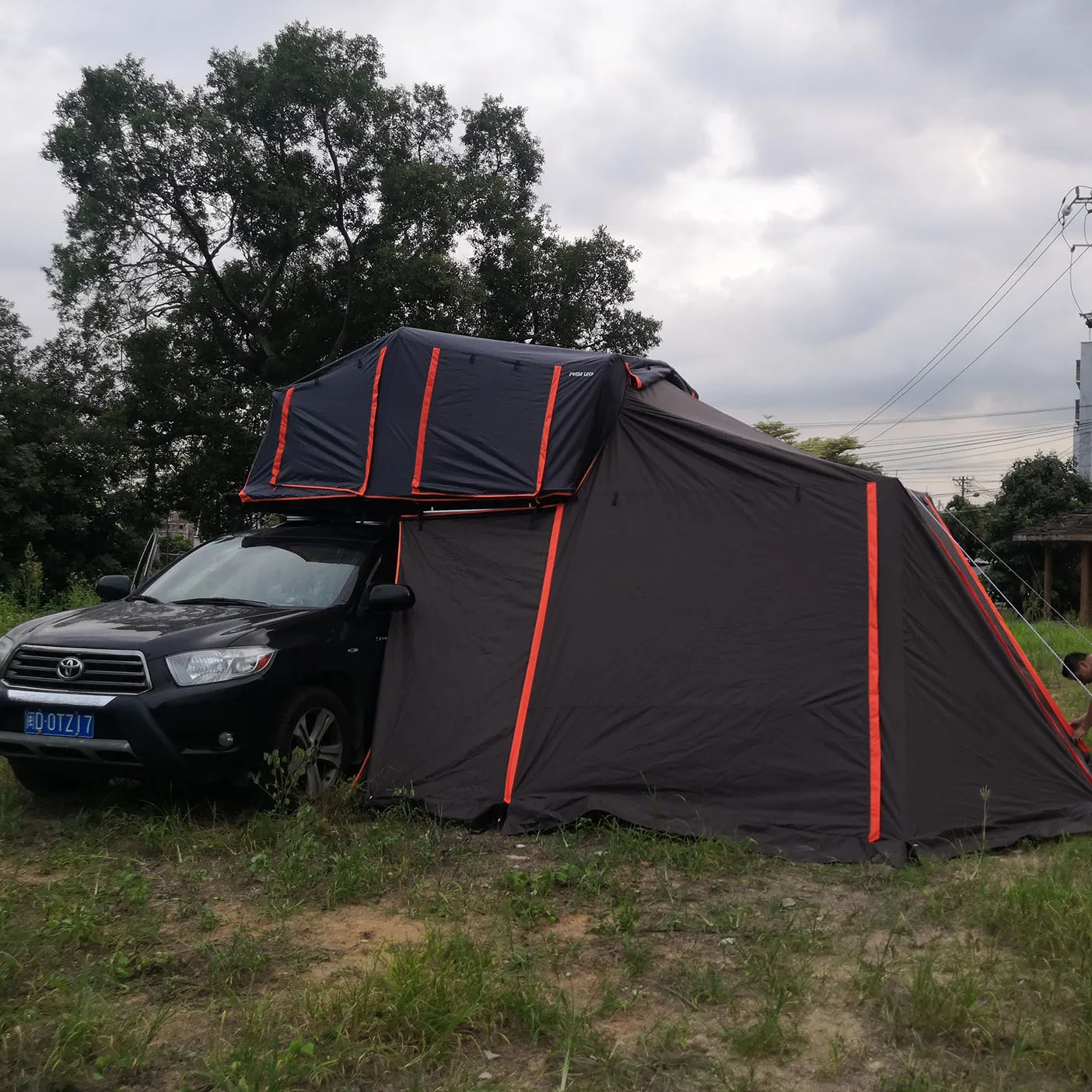 Best Roof Top Tent Vehicle Side Awning Car Trailer Roof Top Tent 45