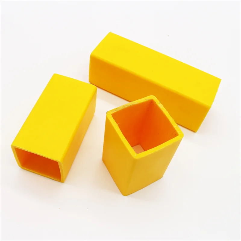 Square Plastic Tube for Frame and Fence From 1inch to 5inch