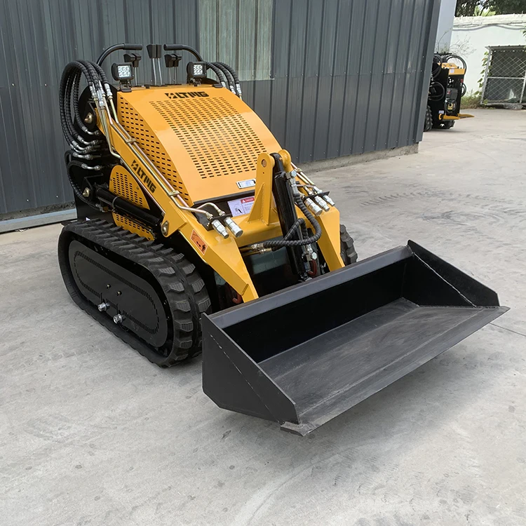 Ltmg New Most Affordable Power Crawler Skid Steer Loader 260kg 300kg Yellow Skid Steer With