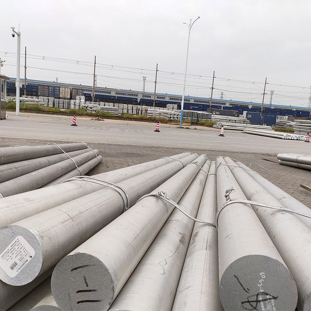 Extruded Alloy Aluminum Alloy Bar Rod 2618 4032 6106 6042 6063 6061 6060 6082 6262 Round Bar Price Per kg