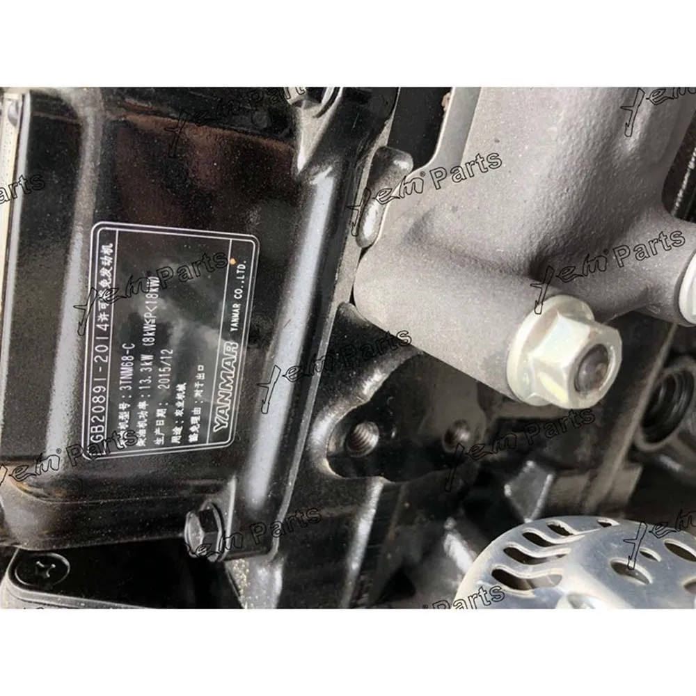 3TNM68 Complete Diesel Engine Assy for Yanmar Engine Spare Part
