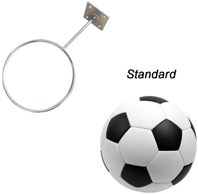 Details about   Transparent Wall Hanger Soccer Football Display Holder Gym Retailer 12x20cm 