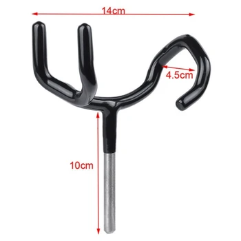 Alternative view of Phone Pole Holder C-Stand Metal Audio Boom Pole Holder for Microphone Live Equipment Mobile Phone Accessories
