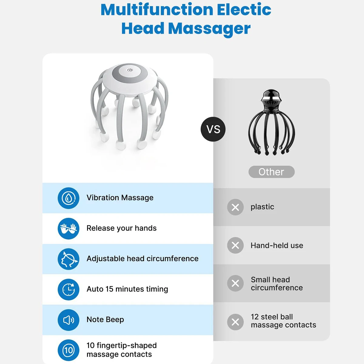 2025 Hot Products - High-Frequency Electric Scalp Massage Machine