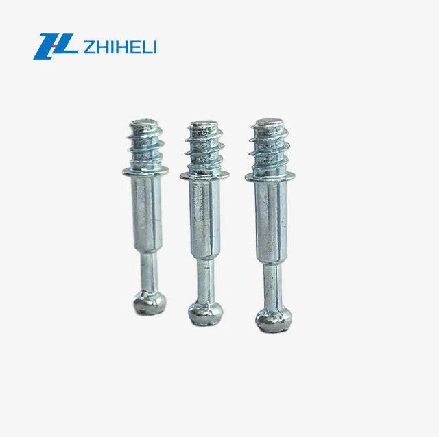 Wholesale Steel 3-in-1 M6*33mm Furniture Bolts & Shelf Supports for Cabinet Kitchen Dining & Living Room-China