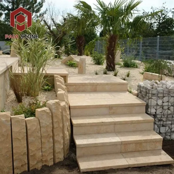 product high quality exterior limestone wall cladding competitive price beige natural limestone wall tile for sale-4