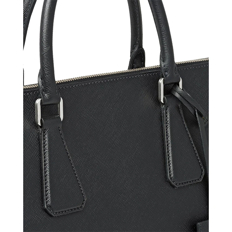 Factory Customize Lawyers Briefcase, Leather Men Messenger Bag Attache case Business Leather Brief case for Men/