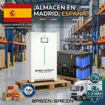 Basengreen LiFePO4 solar storage battery 16kWh 48V / 51.2V 314Ah / 330Ah