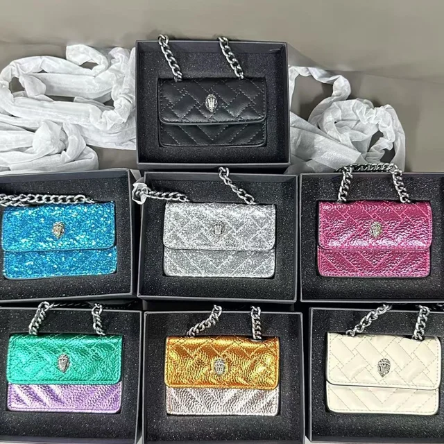 New Arrival 2025 Women Crossbody Long Chains Micro Small Bags Luxury Designer PU Leather Colorful Shoulder Mini Purses