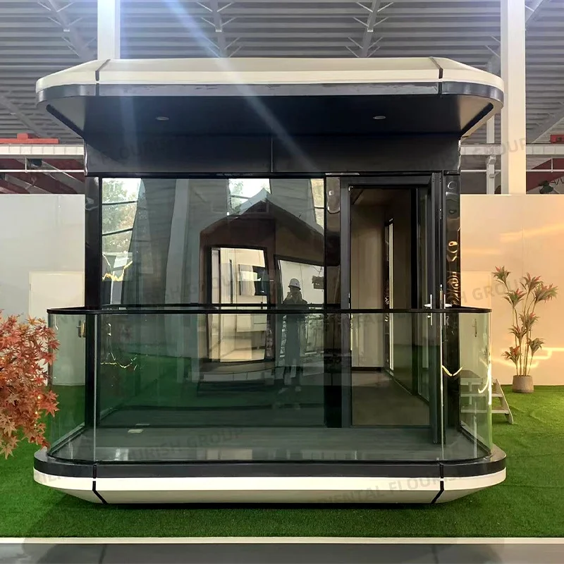 High Quality Contemporary Container Tiny House Space Capsule Resort Hotel House Prefab Houses Home Capsule Room
