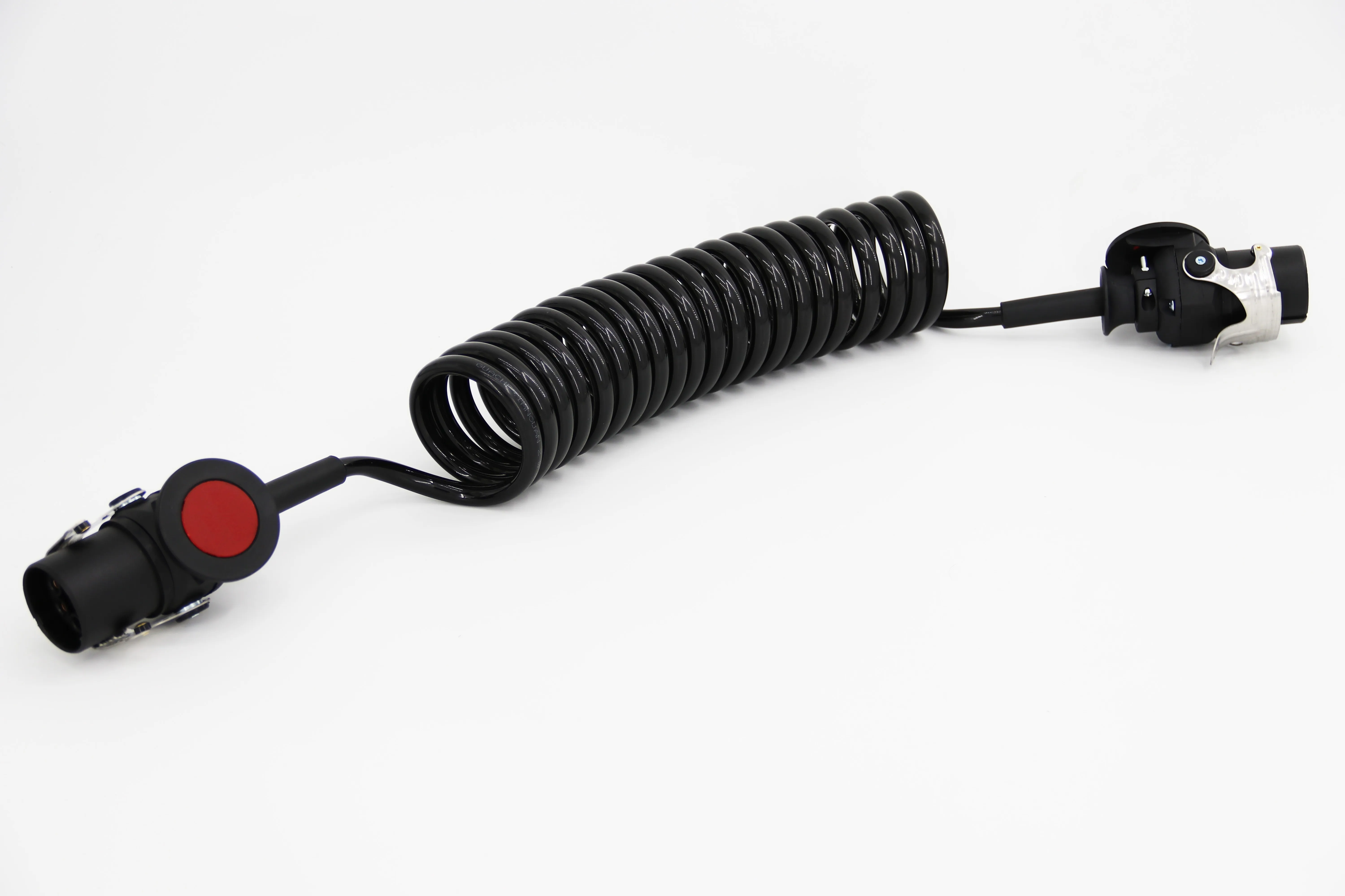 Retractable Spiral Electrical Cord Truck Trailer ABS/ EBS Coiled Power ...