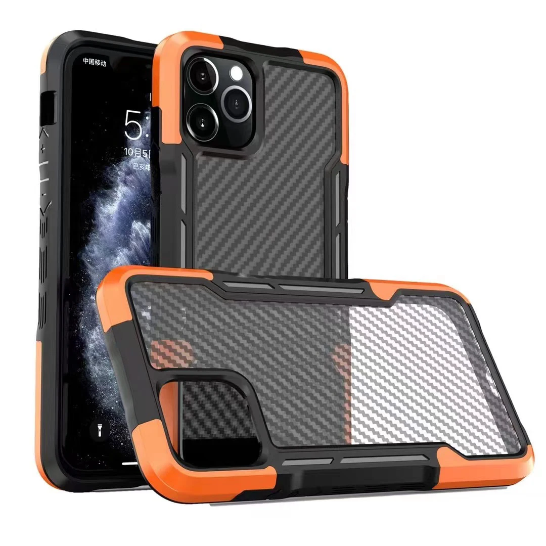 Carbon Fiber Mobile Case For Iphone 12 13 14 Pro Max Phone Case For ...