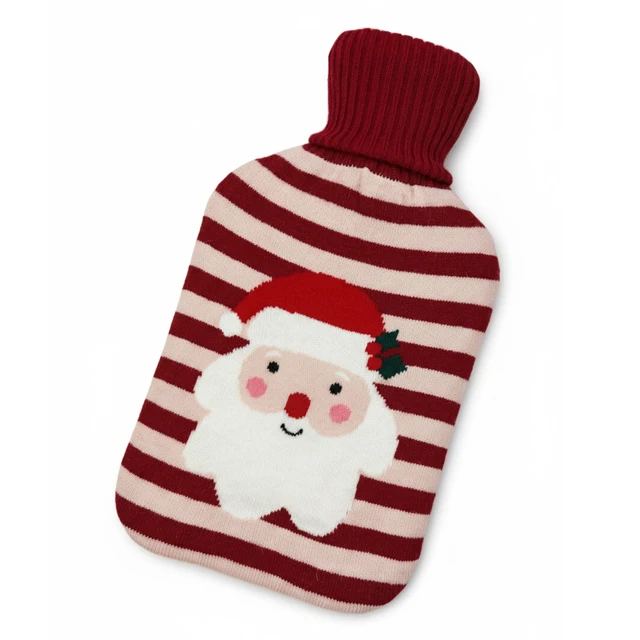 Water Rubber Knitted Cover Microwave Heat Pack