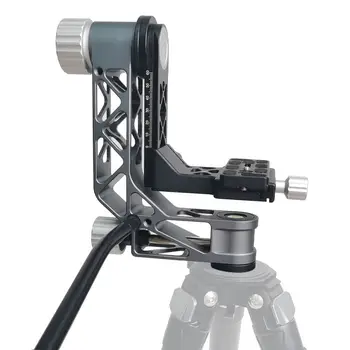 professional lightweight Carbon Fiber Gimbal Tripod Head Stabilizer for Lens photography bird