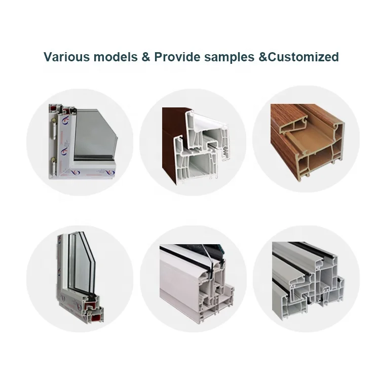 Manufacturers UPVC Profile 70mm Pvc Windows Profiles I Shape Pvc Rigid Plastic Extrusion Profile for Sale