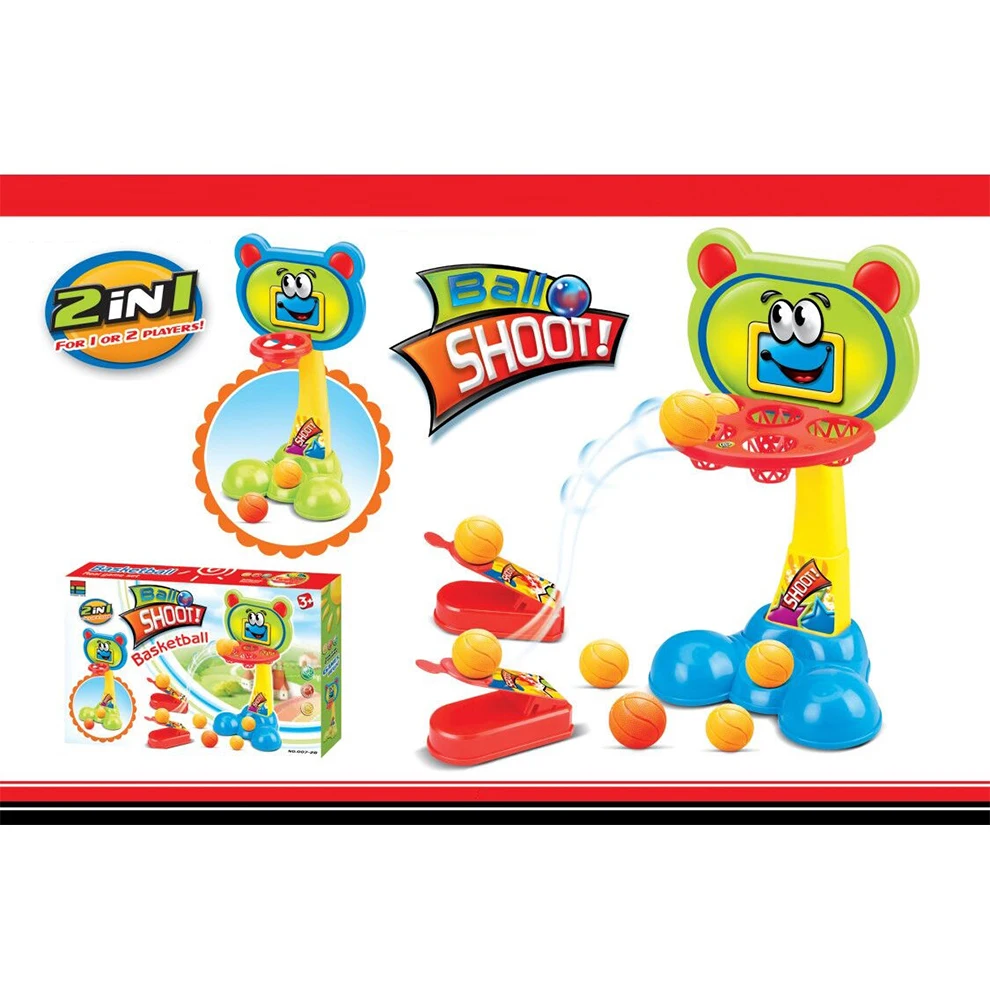 2 in 1 Finger Mini Desktop Play Game Basketball Shooting Toy for Kids