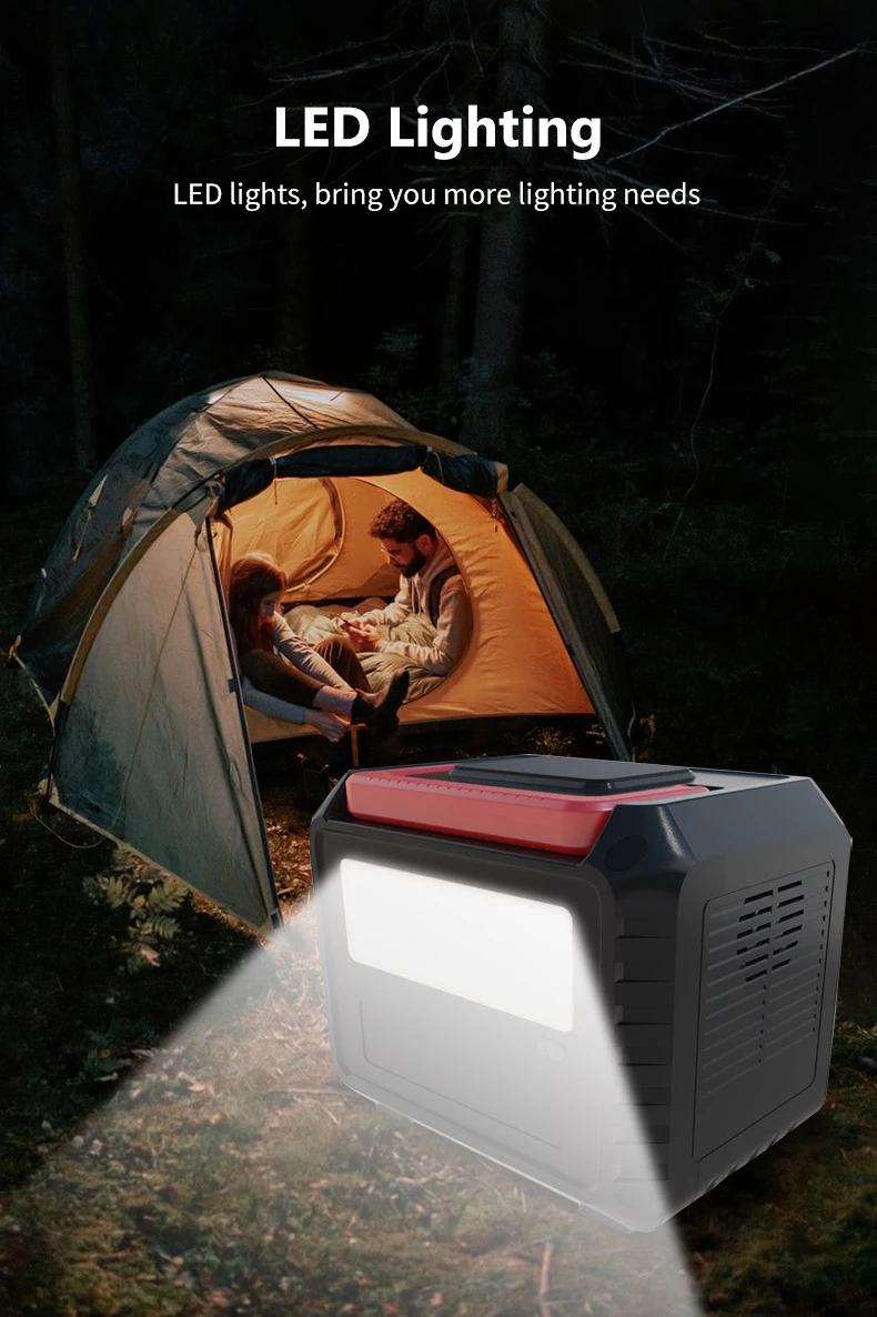 Wireless Charging 300w Portable Power Station Camping Outdoor Energy Storage Power Supply