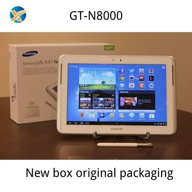 Android Tablet GT-N8000 3G Calling Tablet Pc 10.1inch LCD Wish S-Pen Original Wholesale Unlock for Sam-sung Galaxy Note 10.1