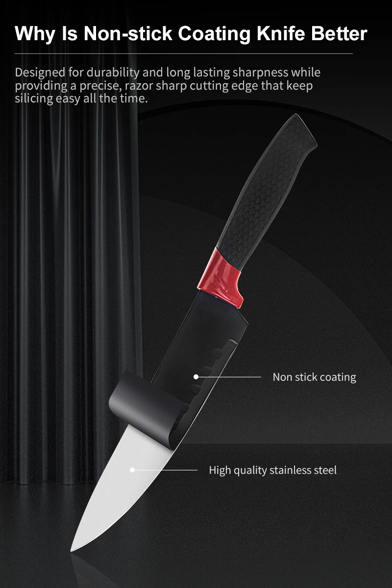 High Quality Stainless Steel Kitchen Knives Set Tools Forged Kitchen Knives Scissors Peeler Set 6pcs Chef Paring Knife