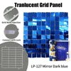 Mirror dark blue-LP127