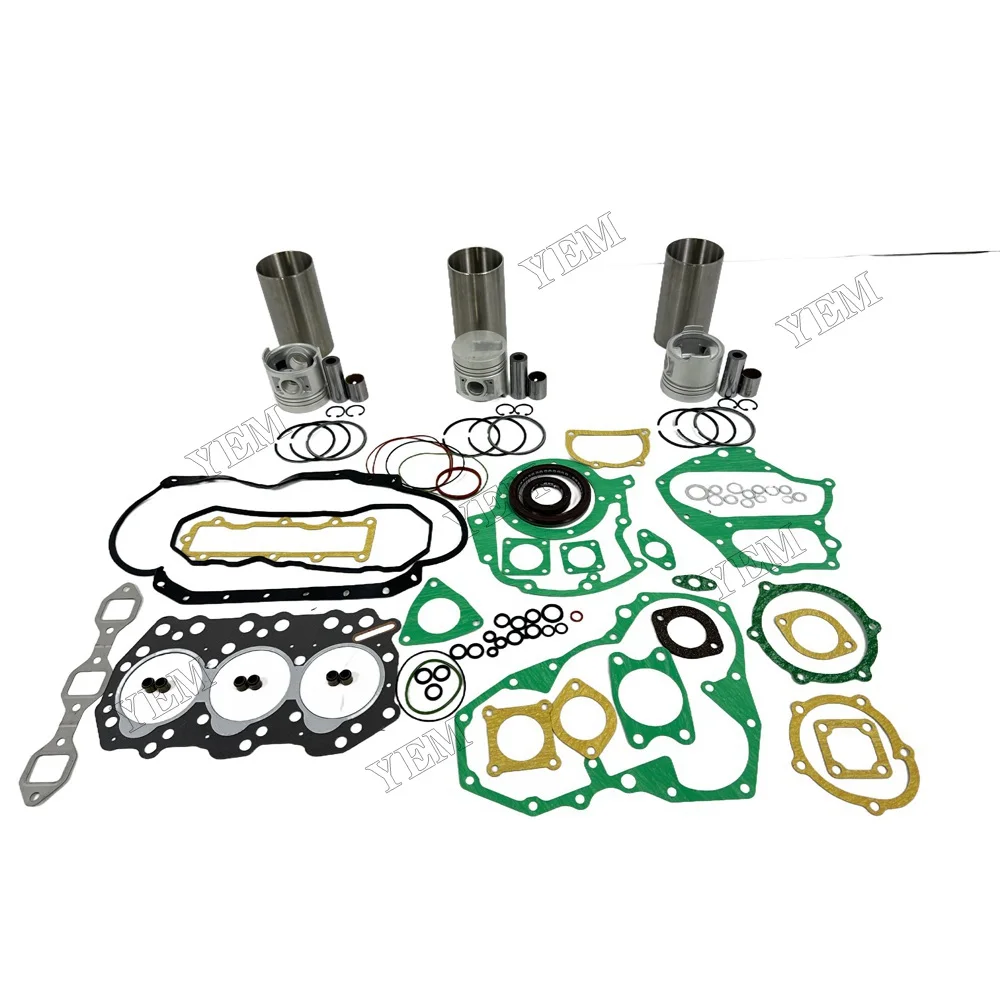 Overhaul Kit With Gasket Set Fit for Mitsubishi S3Q2 Engine