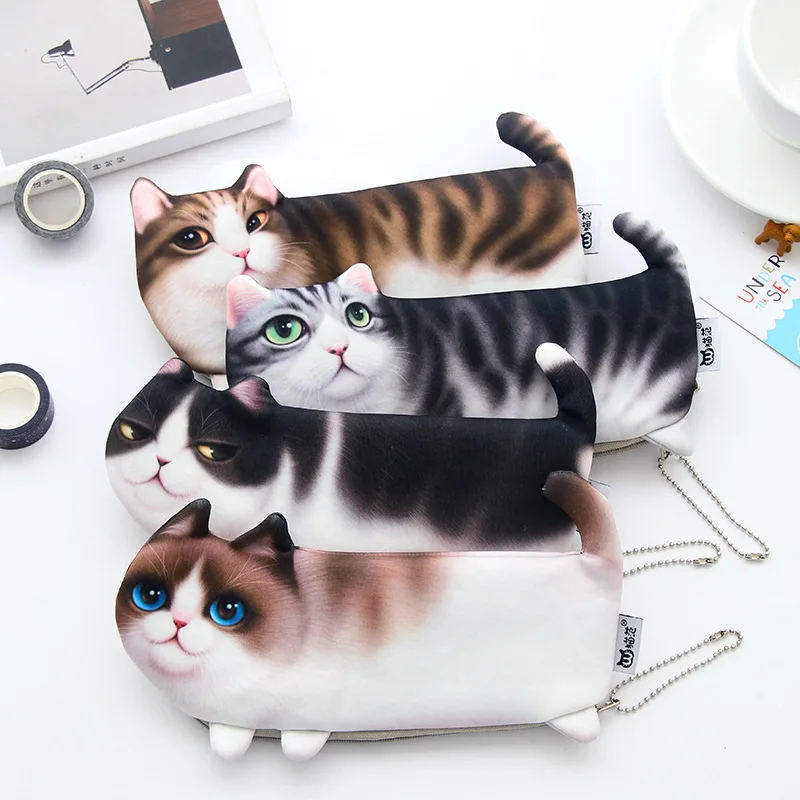 Chat Mignon Etui A Crayons Pochette Cadeau De Professeur Gadget Sac Trousse De Maquillage Sac Cosmetique Buy Etui A Crayons Pour Filles Etui A Crayons Pour Chat Etui A Crayons Mignon Product On