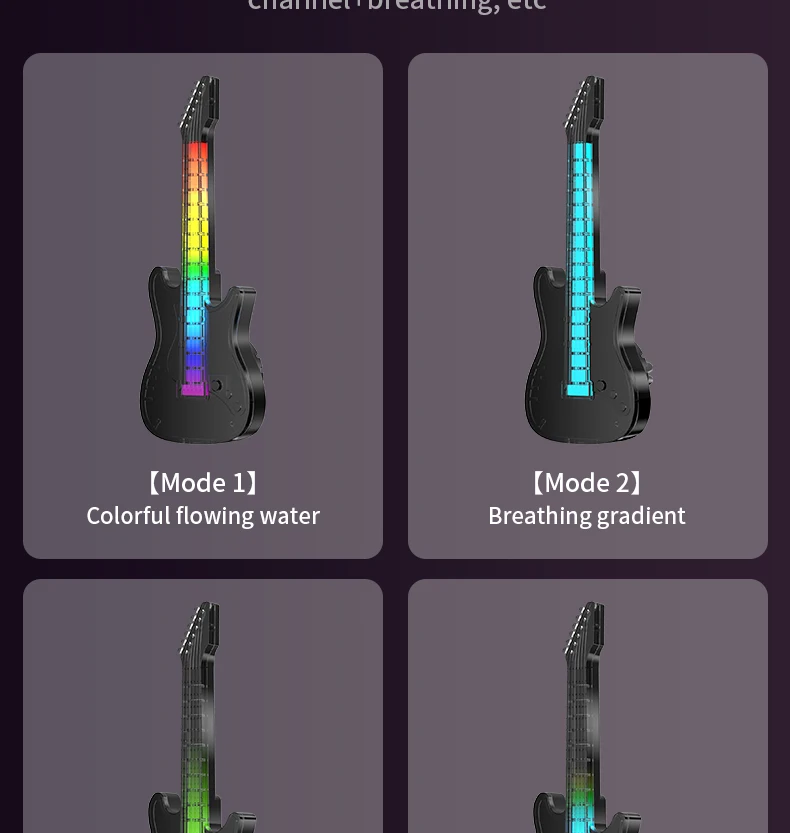 product premium design colorful guitar light car air freshener car air outlet clip aroma fragrance diffuser scented car perfume-12