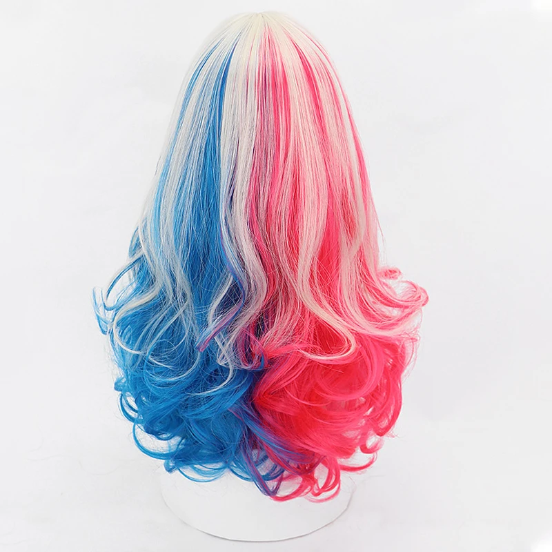 Harley Quinn Synthetic Wigs Dyeable Wholesale High Quality