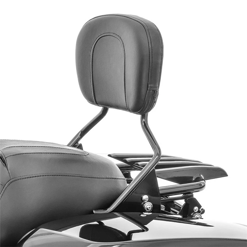 Motorcycle Lazy Back Motorcycle Passenger Sissy Bar Backrest Detachable Motorcycle Backrest