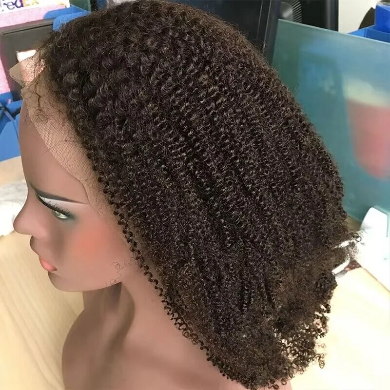 4b 4C Kinky Curly Wigs Customization Cambodian Hair 13x4 Undetectable Transparent Lace Front Wig with Kinky Baby Hairline.jpg